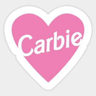 Carbie Sticker